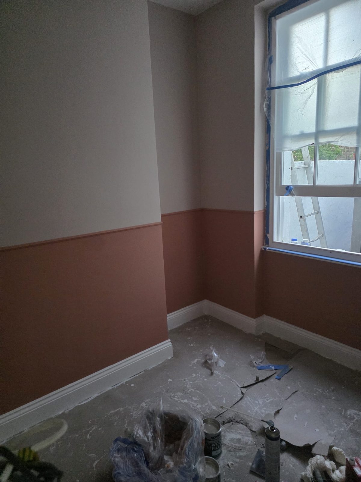 Painted Feature Wall